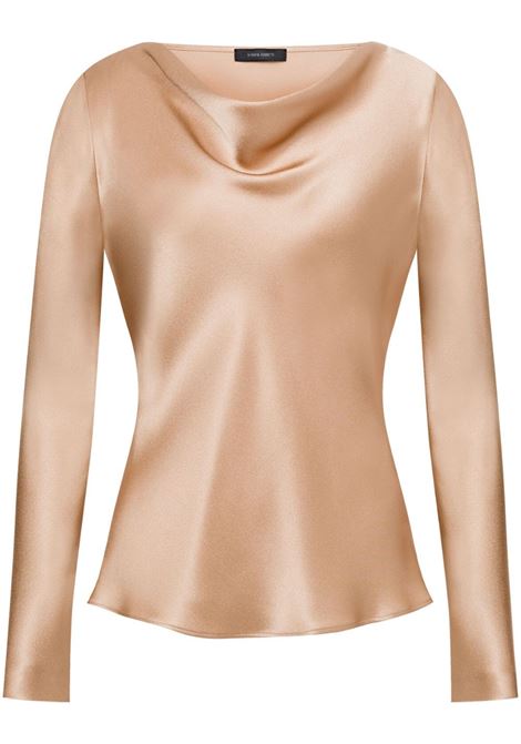 Blusa in satin rosa Alberta Ferretti - donna